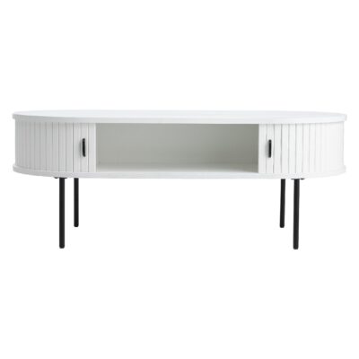 Ovale salontafel Nova met opbergruimte afbeelding 2