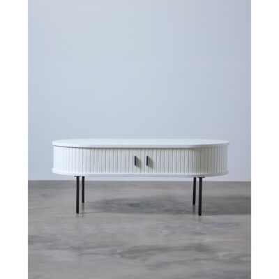 Ovale salontafel Nova met opbergruimte afbeelding 9