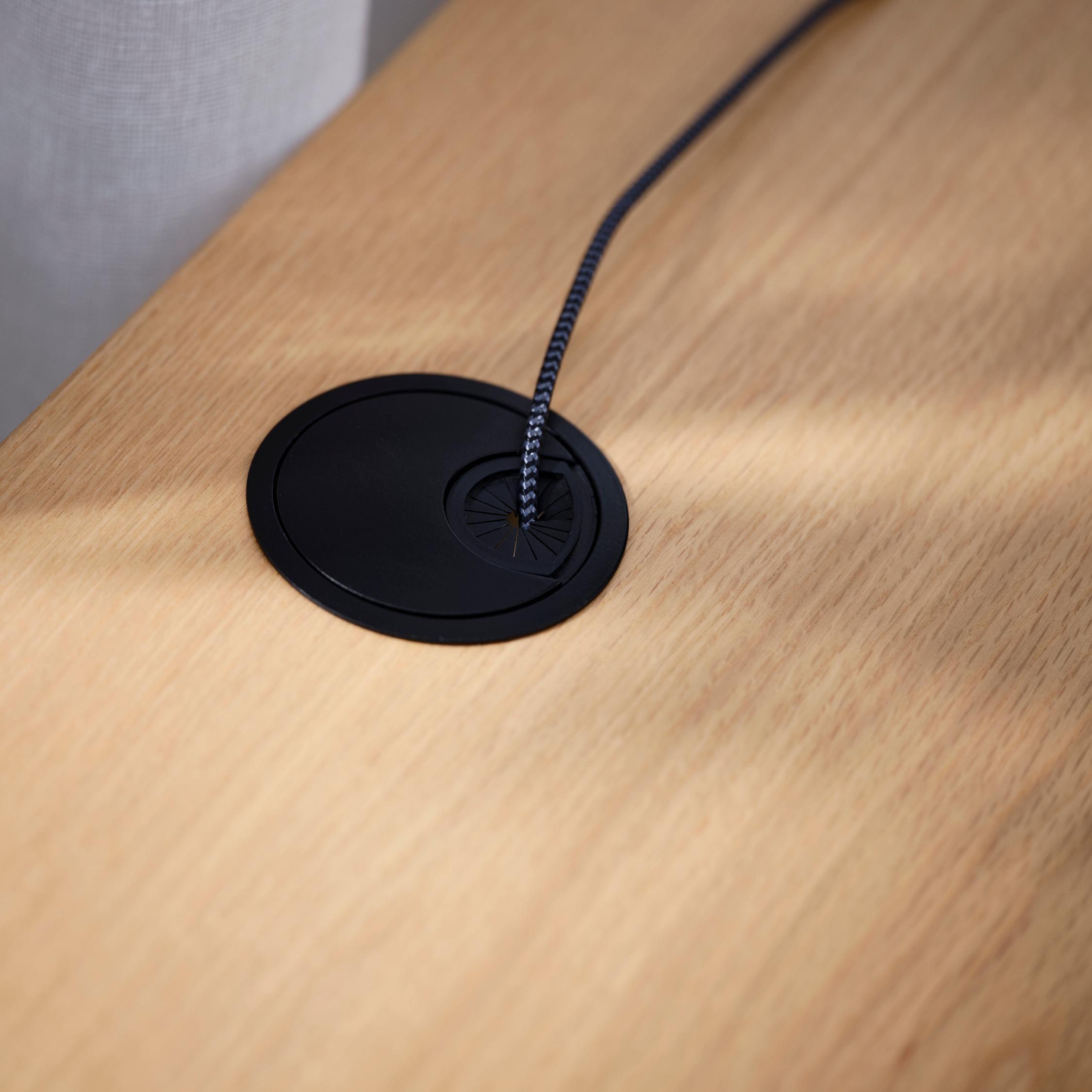 bureau Nova met lade en kabeldoorvoer afbeelding 7