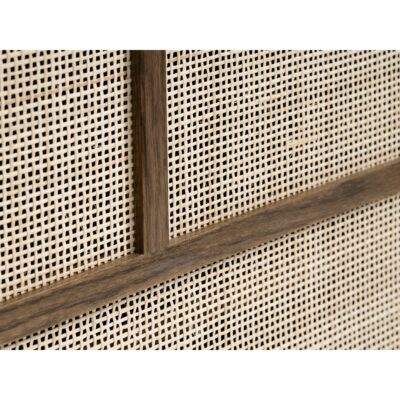 Enli dressoir smoked oak rotan 180 cm afbeelding 9