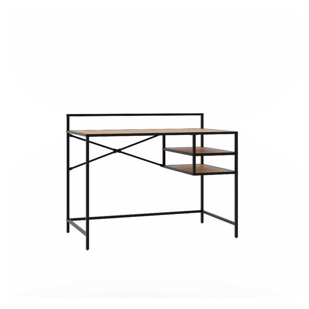 buro lynor eiken zwart afbeelding 1