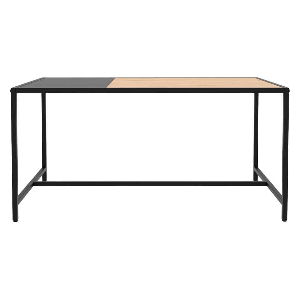 rechthoekige eiken salontafel Lynor afbeelding 1