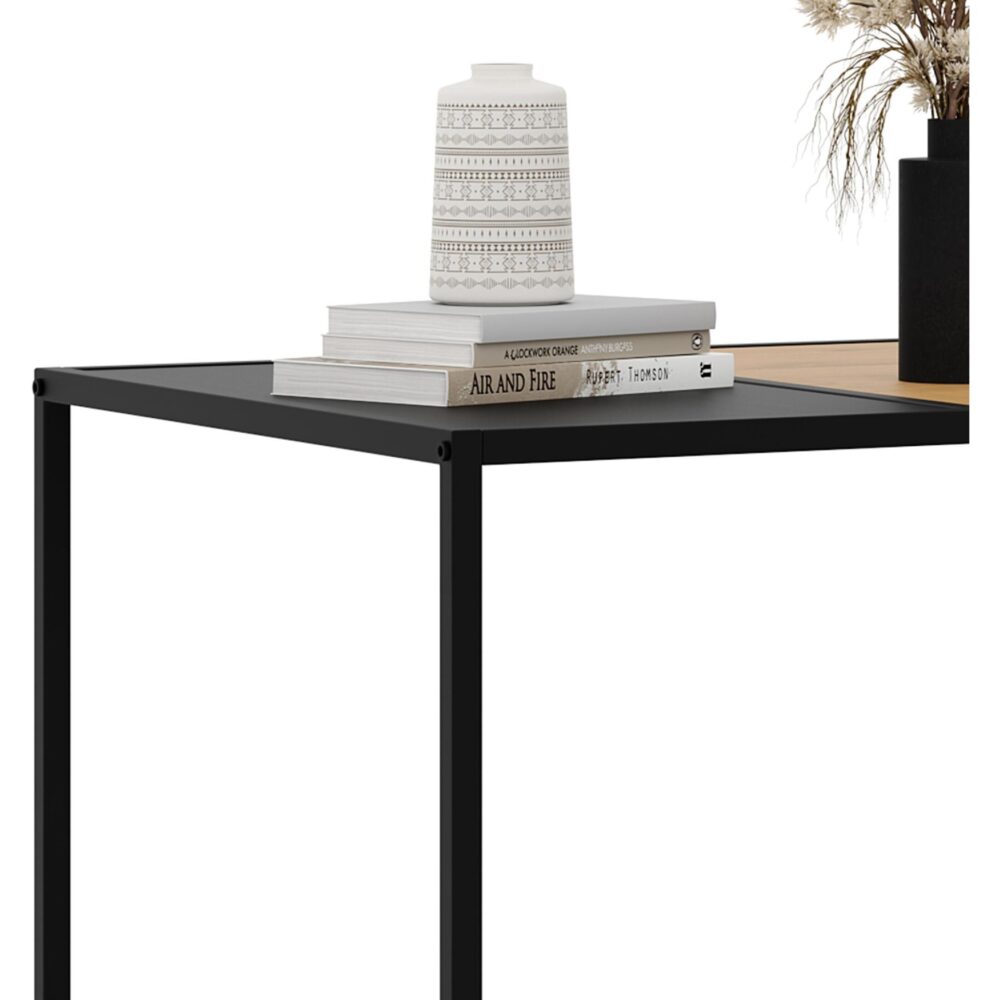 rechthoekige eiken salontafel Lynor afbeelding 3