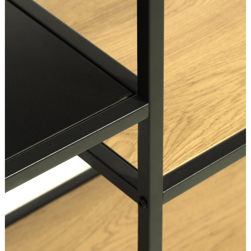 industriele boekenkast Lynor eiken 146 cm afbeelding 3