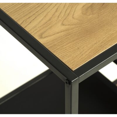 industriele boekenkast Lynor eiken 146 cm afbeelding 4