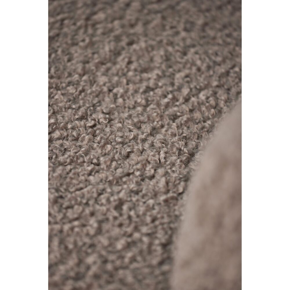 beige teddy fauteuil loungestoel afbeelding 11