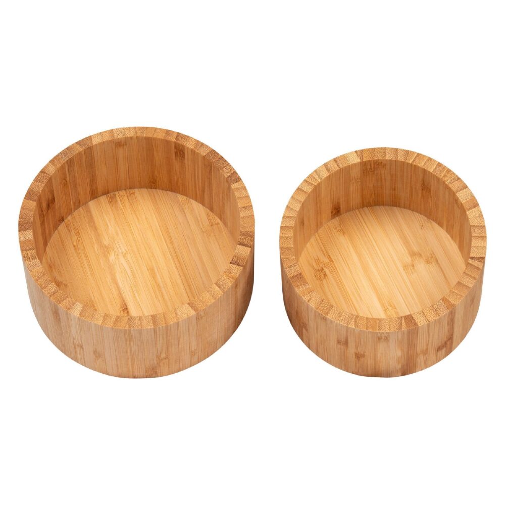 bamboe opbergboxen set afbeelding 4