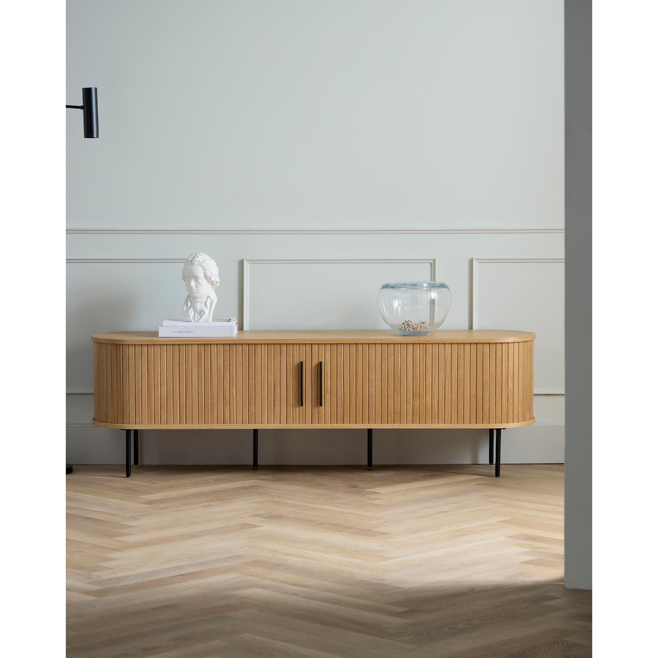 tv-meubel Nova eikenfineer 180 cm afbeelding 2