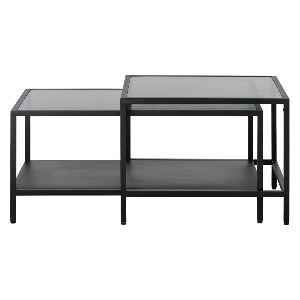 glazen salontafels set Soren afbeelding 2