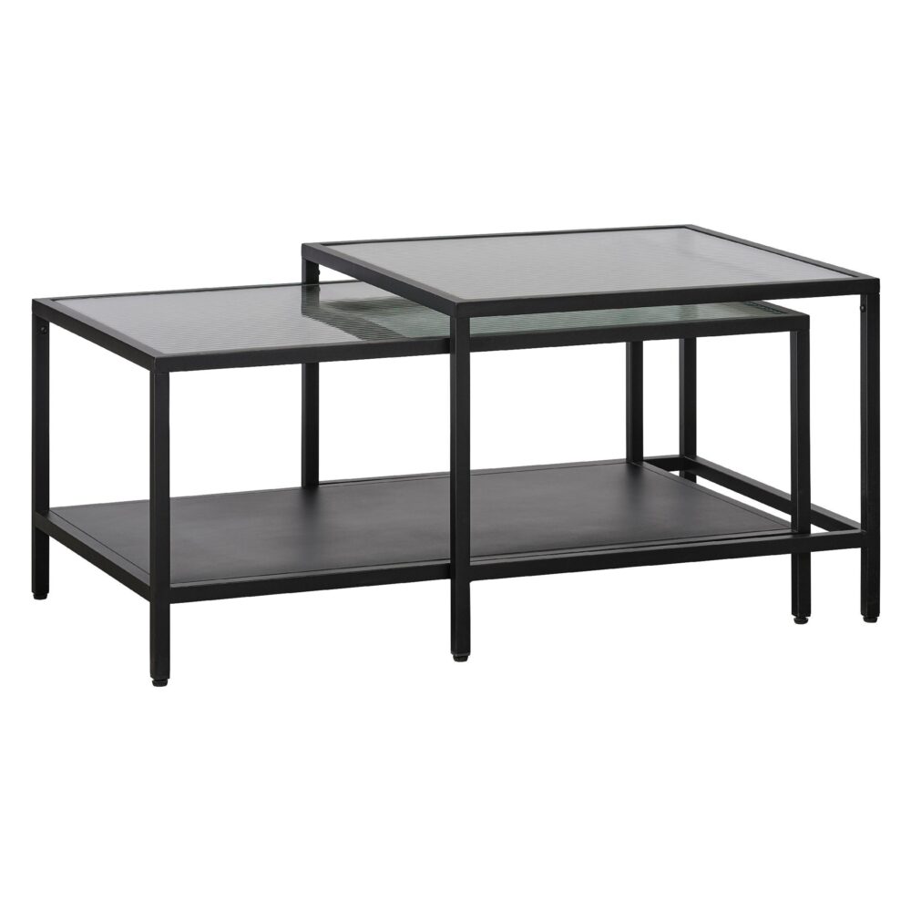 glazen salontafels set Soren afbeelding 1