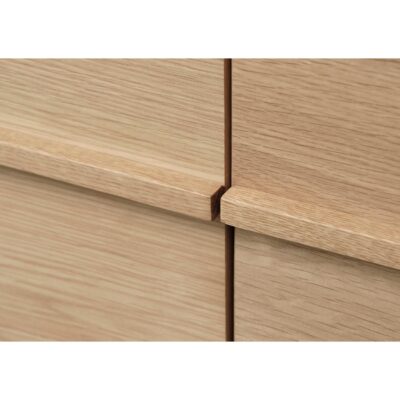 eikenfineer dressoir Vera 140 cm afbeelding 7