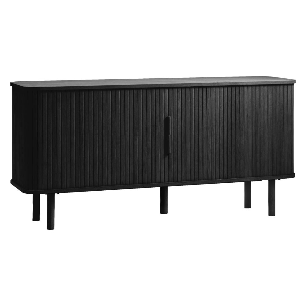 zwart eiken dressoir Tara 160 cm afbeelding 4