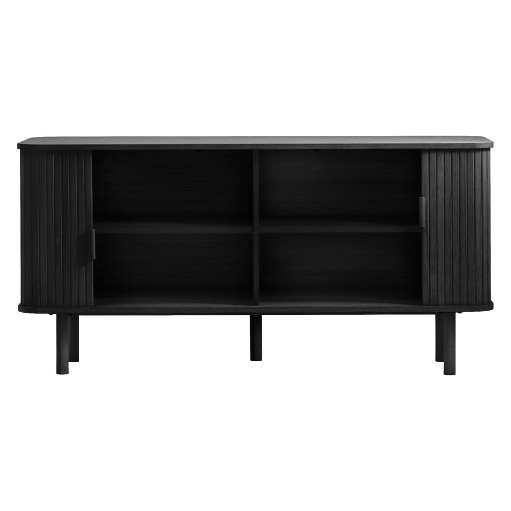 zwart eiken dressoir Tara 160 cm afbeelding 2