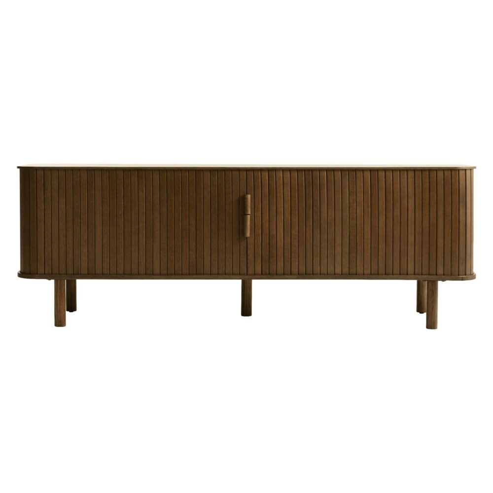 Tara tv-meubel eikenhout 160 cm afbeelding 1