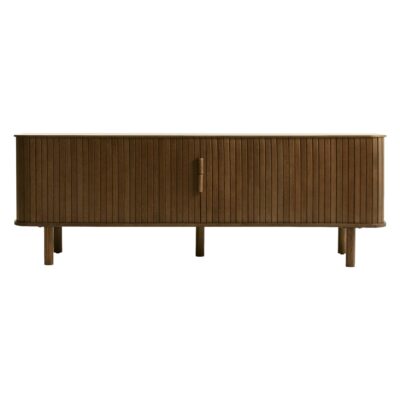 Tara tv-meubel eikenhout 160 cm afbeelding 1