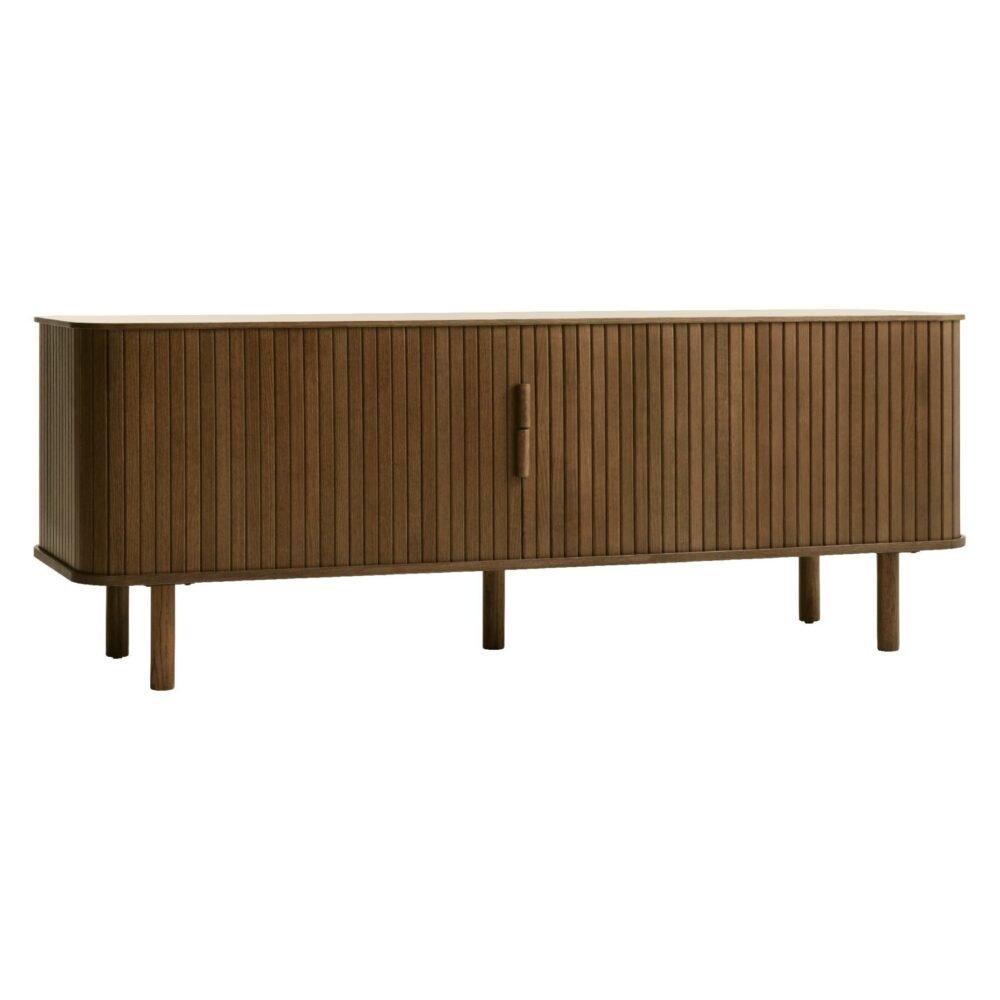 Tara tv-meubel eikenhout 160 cm afbeelding 4