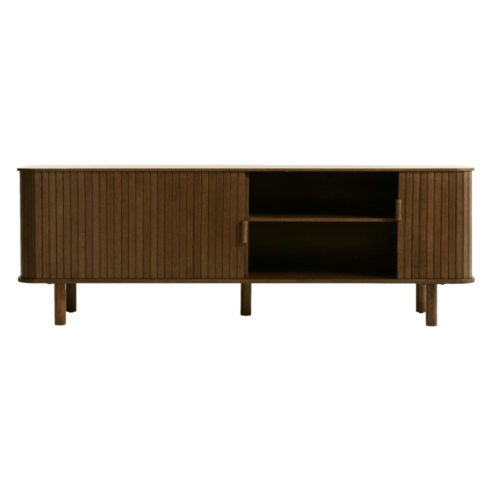Tara tv-meubel eikenhout 160 cm afbeelding 3