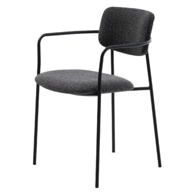 Lavi donkergrijze eetkamerstoelen set van 2 afbeelding 4