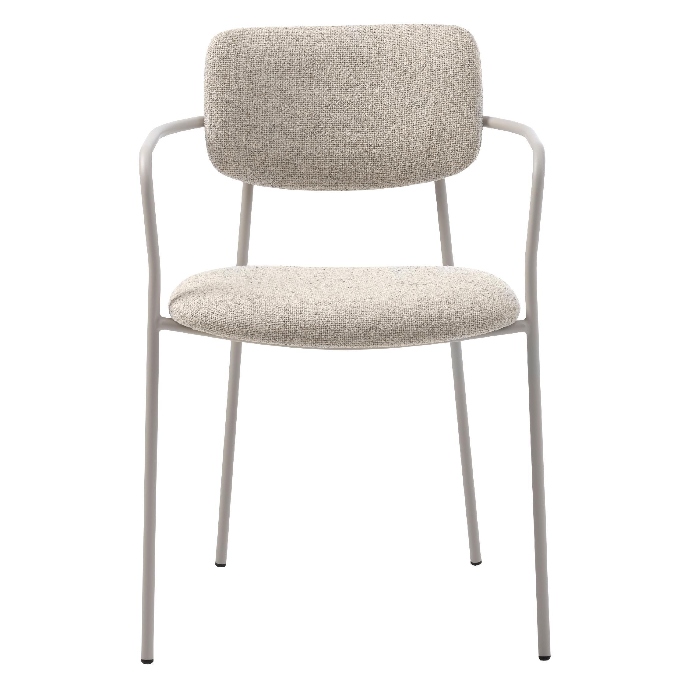 Lavi offwhite eetkamerstoelen set van 2 afbeelding 1