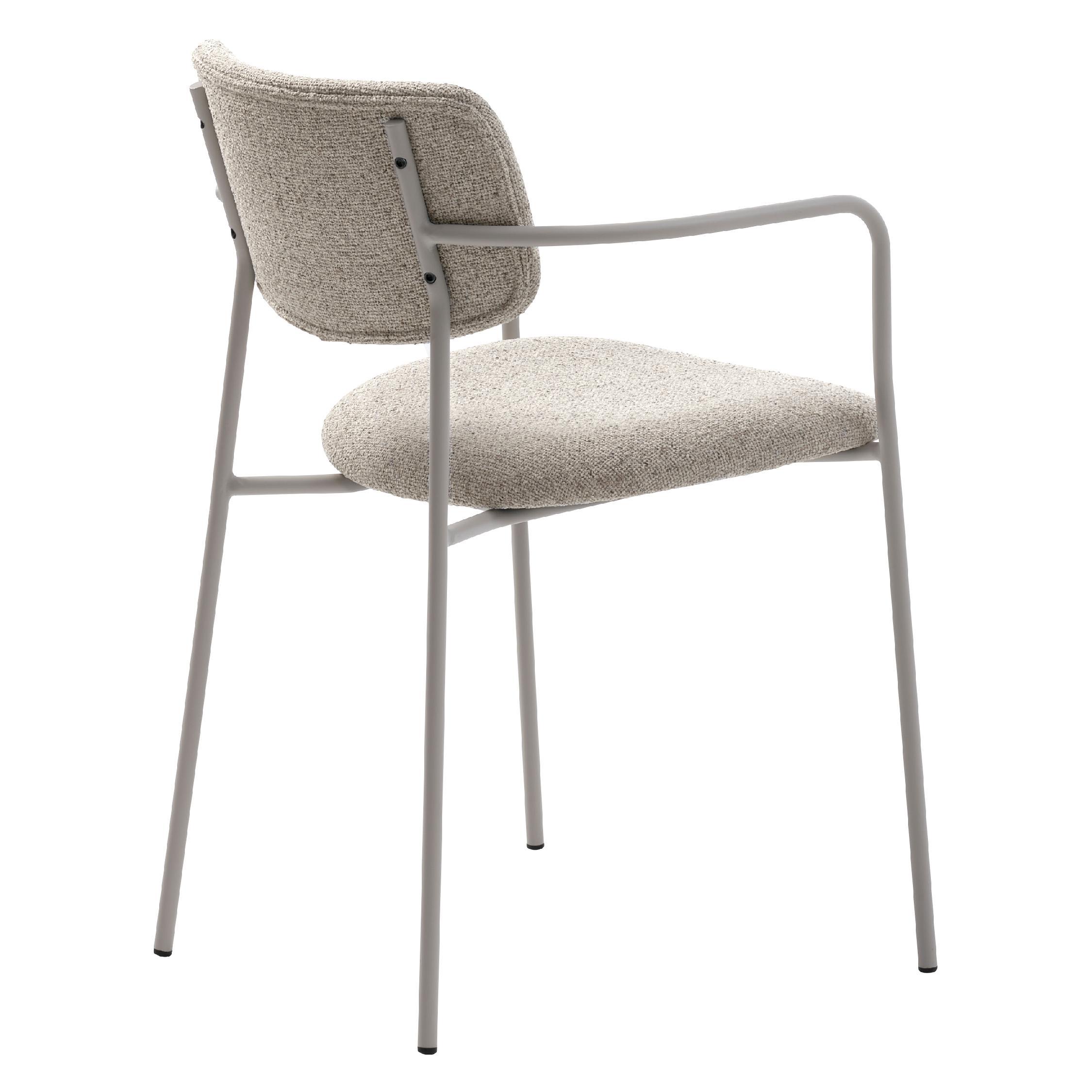 Lavi offwhite eetkamerstoelen set van 2 afbeelding 4