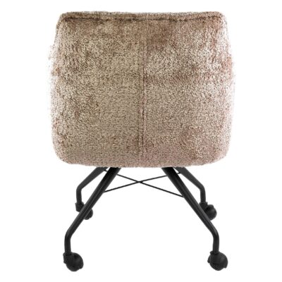 eetkamerstoelen Elda met armleuning en wieltjes afbeelding 3