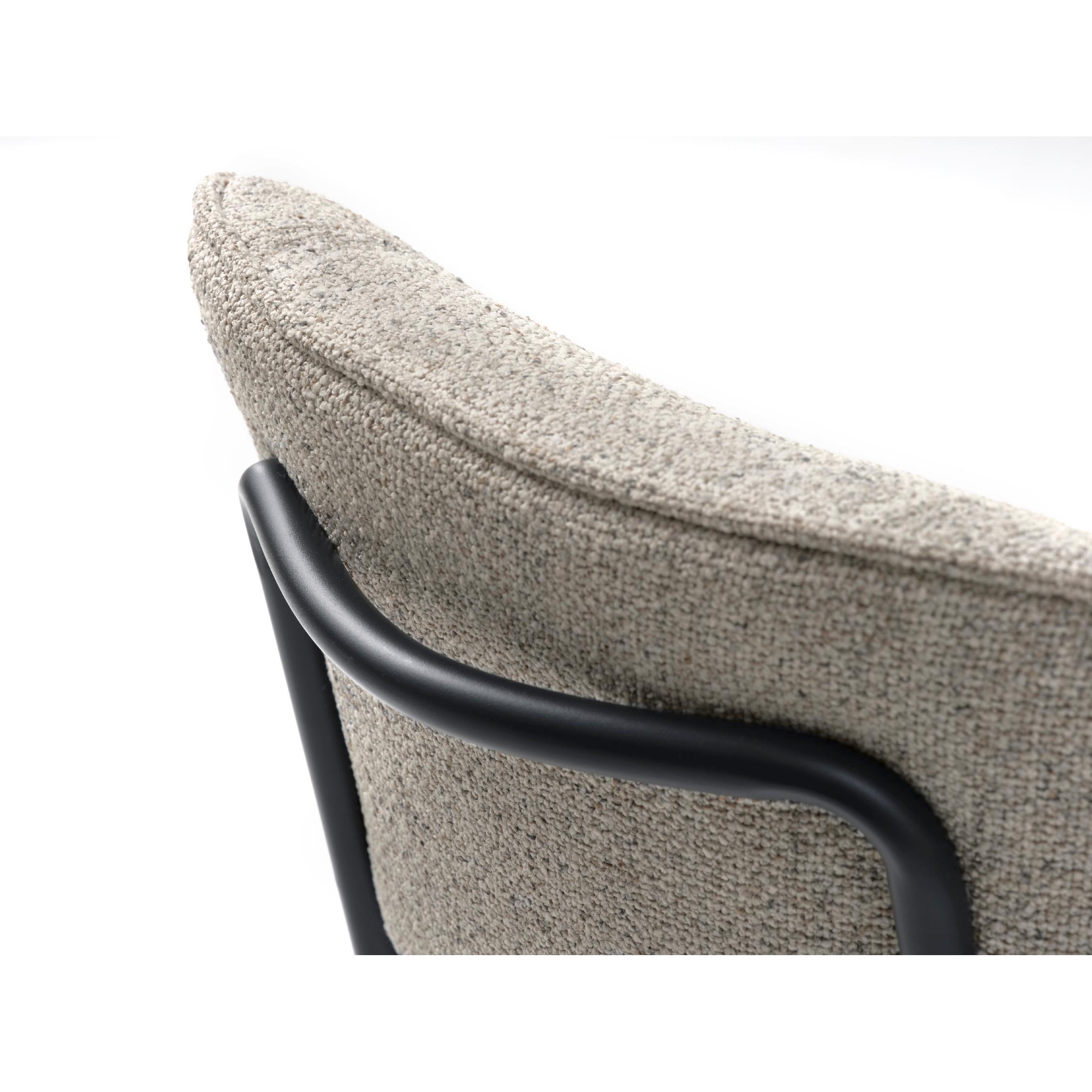 Kylo bouclé eetkamerstoelen set van 2 afbeelding 6