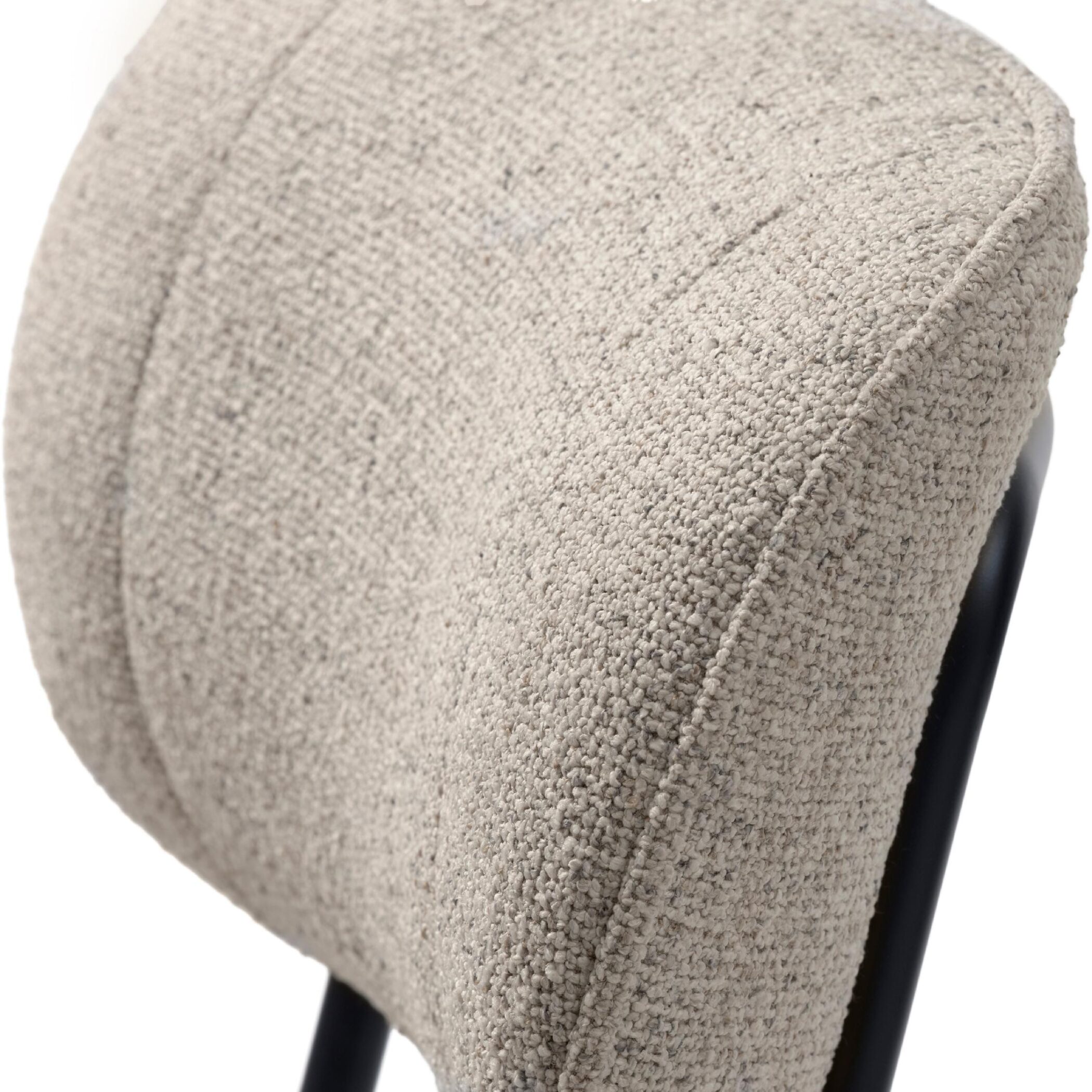 Kylo bouclé eetkamerstoelen set van 2 afbeelding 7