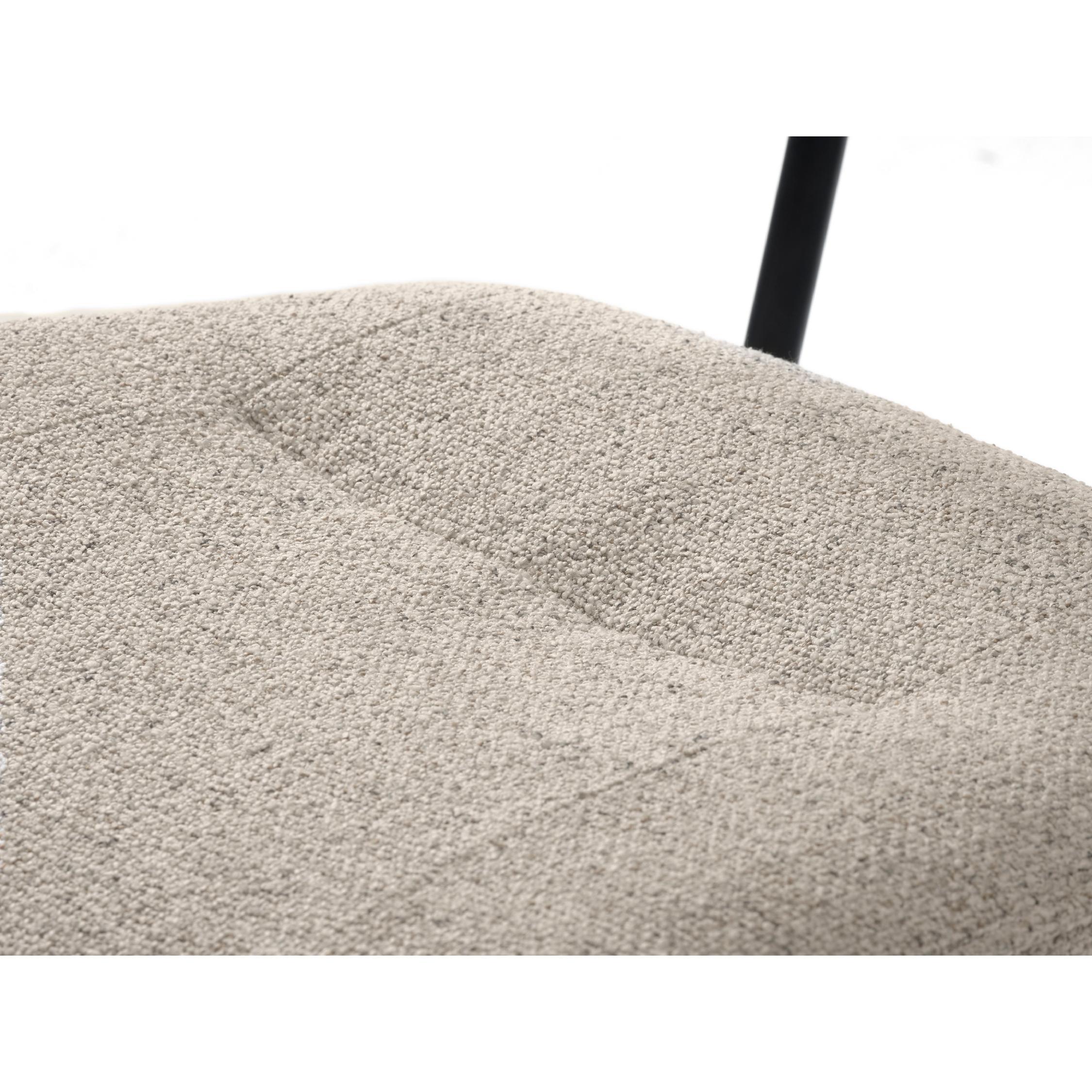 Kylo bouclé eetkamerstoelen set van 2 afbeelding 8