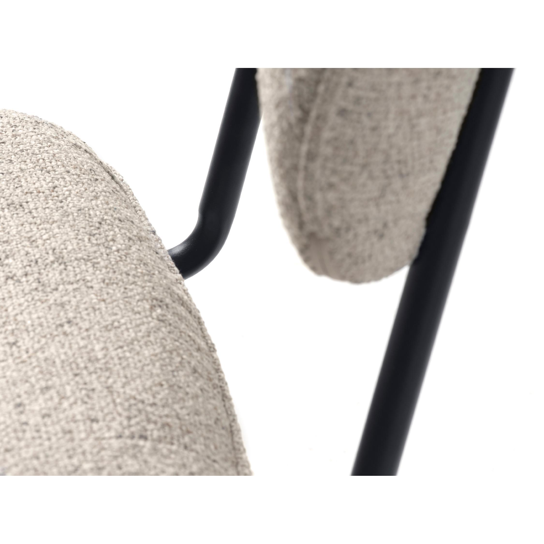 Kylo bouclé eetkamerstoelen set van 2 afbeelding 9