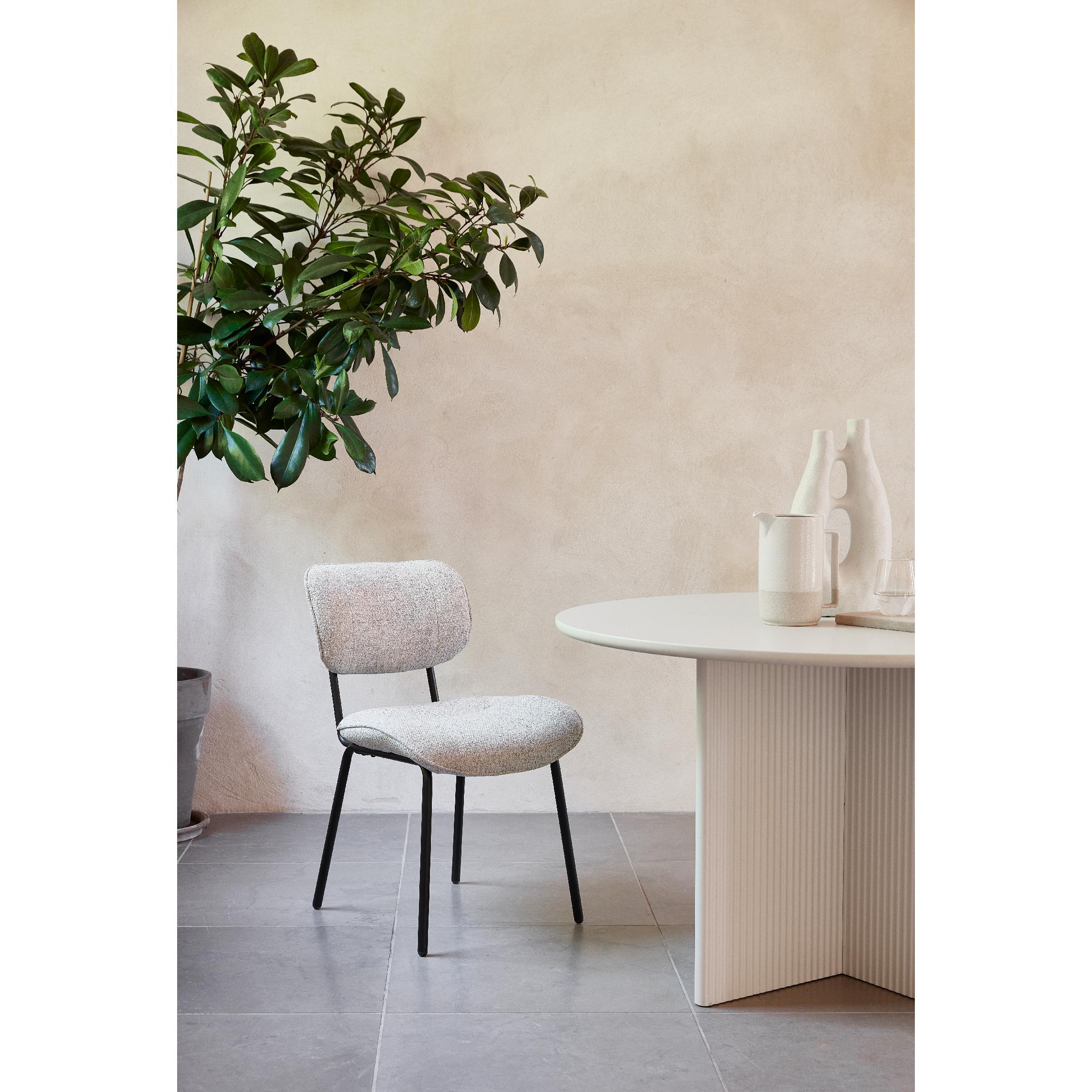 Kylo bouclé eetkamerstoelen set van 2 afbeelding 10