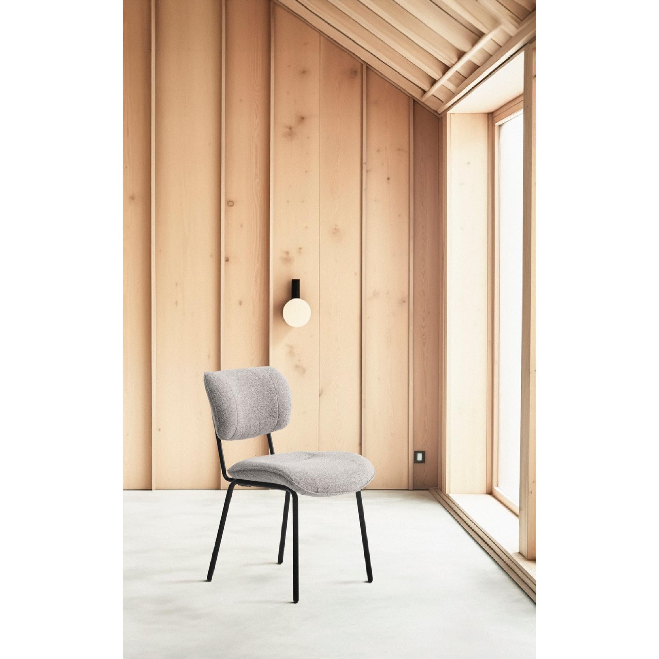 Kylo bouclé eetkamerstoelen set van 2 afbeelding 11