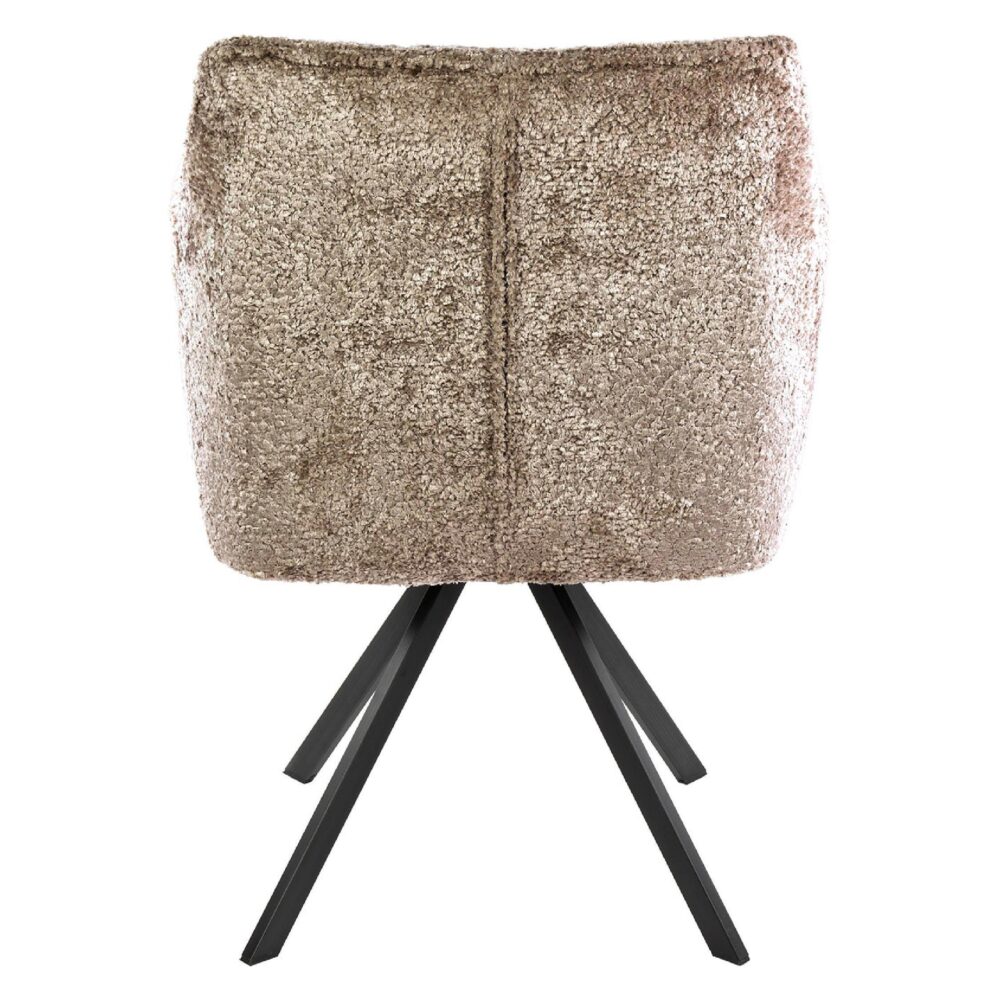 draaibare eetkamerstoelen met armleuning Elda afbeelding 3