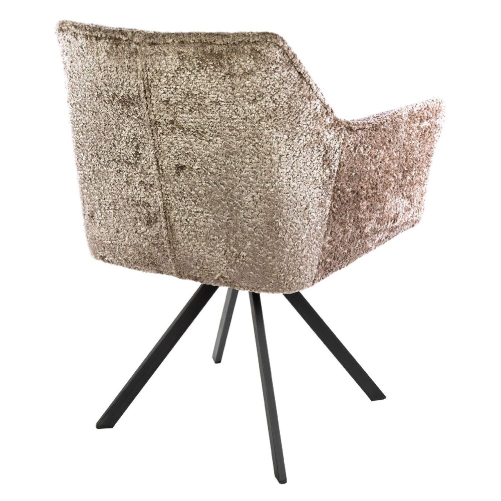 draaibare eetkamerstoelen met armleuning Elda afbeelding 5