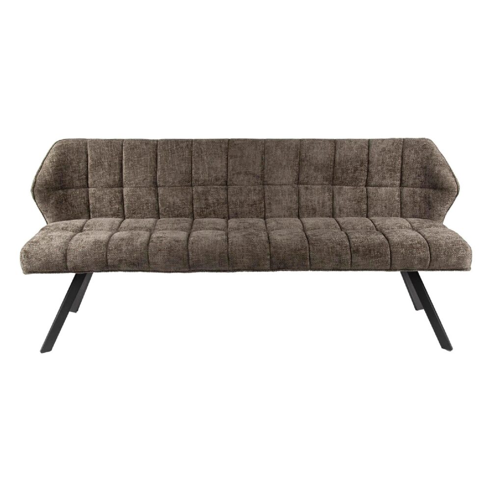 taupe eetkamerbank Elda afbeelding 1