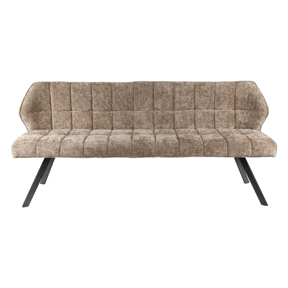 eetkamerbank Elda champagne afbeelding 1