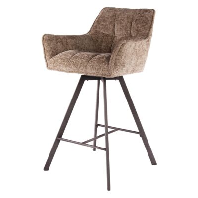 draaibare barstoelen Elda champagne afbeelding 1