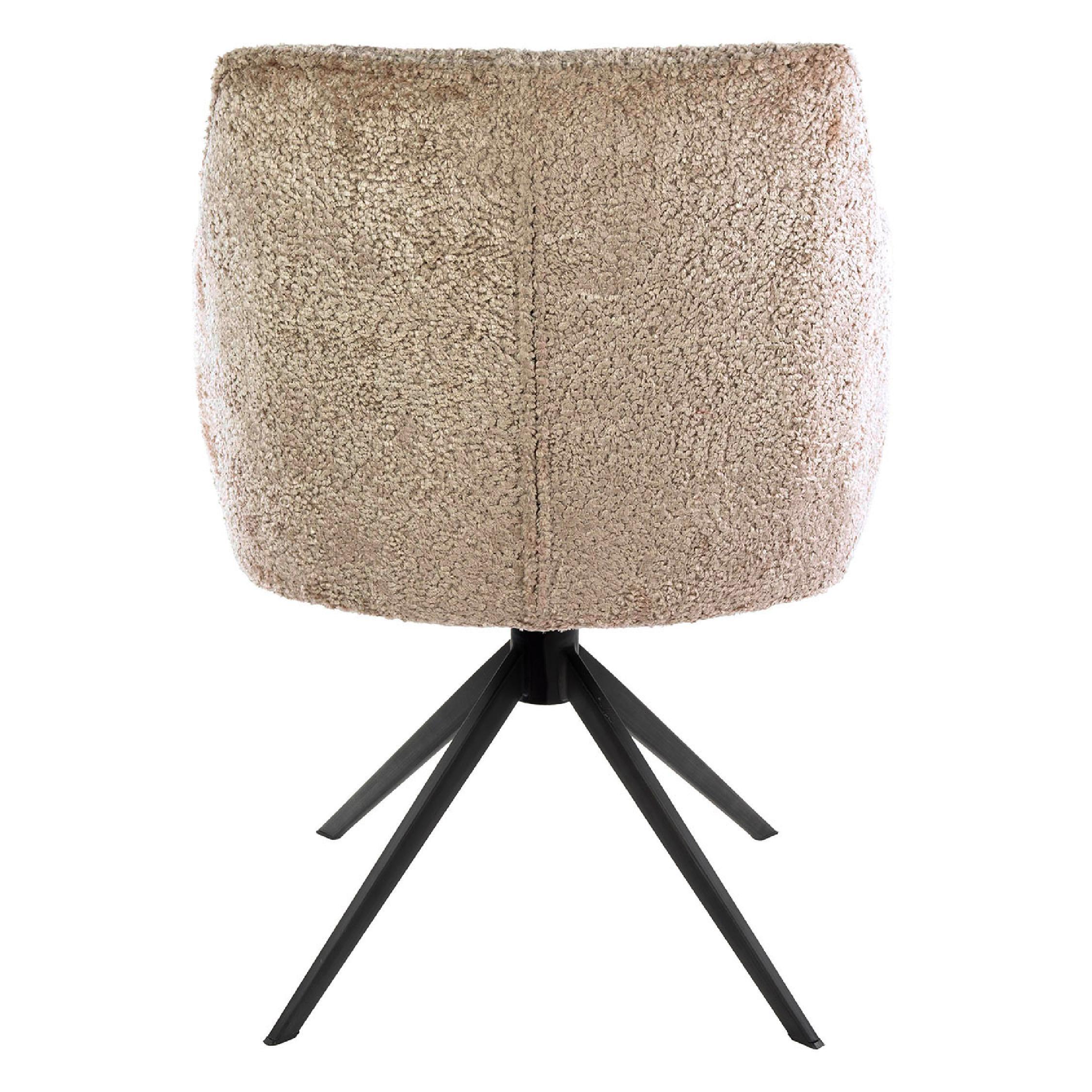 draaibare eetkamerstoelen Nika zand afbeelding 3