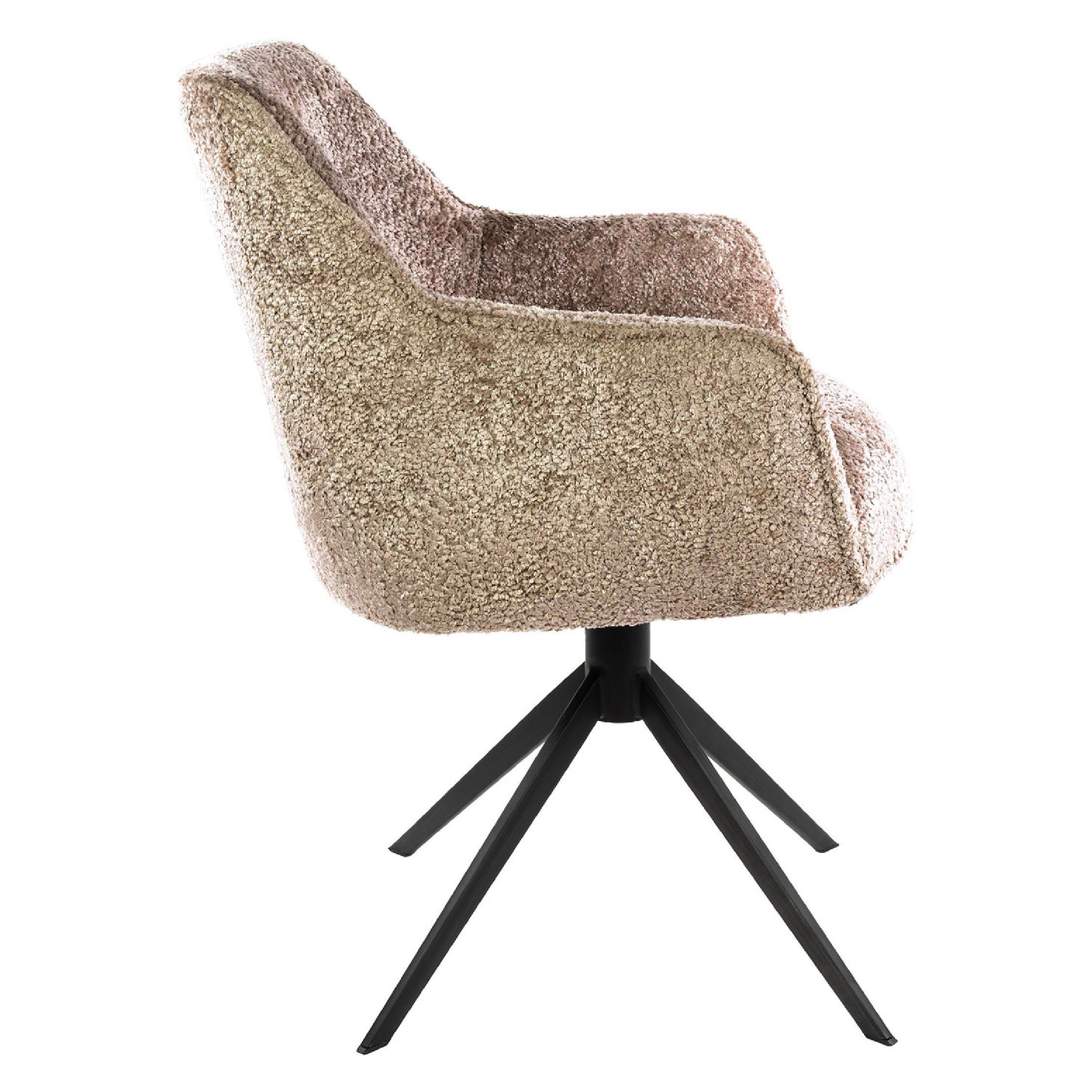 draaibare eetkamerstoelen Nika zand afbeelding 4