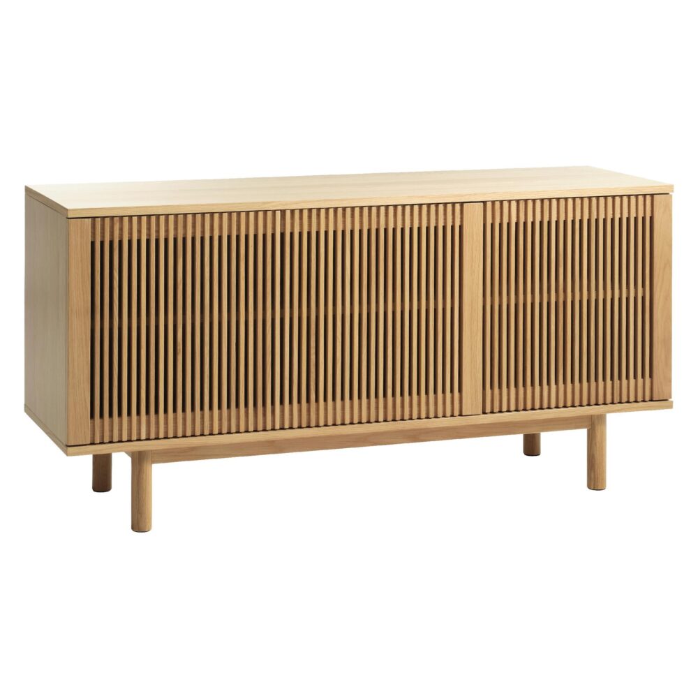 eiken dressoir met schuifdeuren Aden afbeelding 2