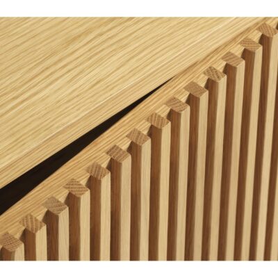 eiken dressoir met schuifdeuren Aden afbeelding 6