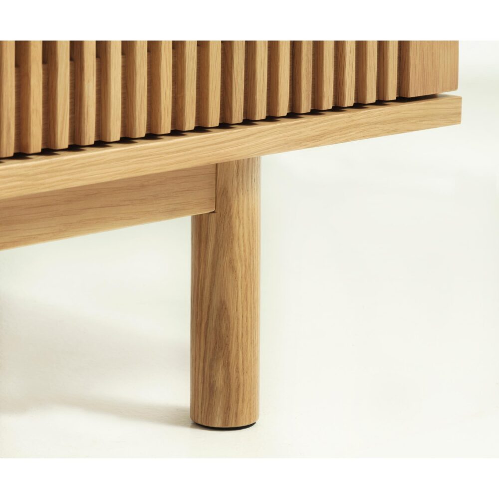 eiken dressoir met schuifdeuren Aden afbeelding 7