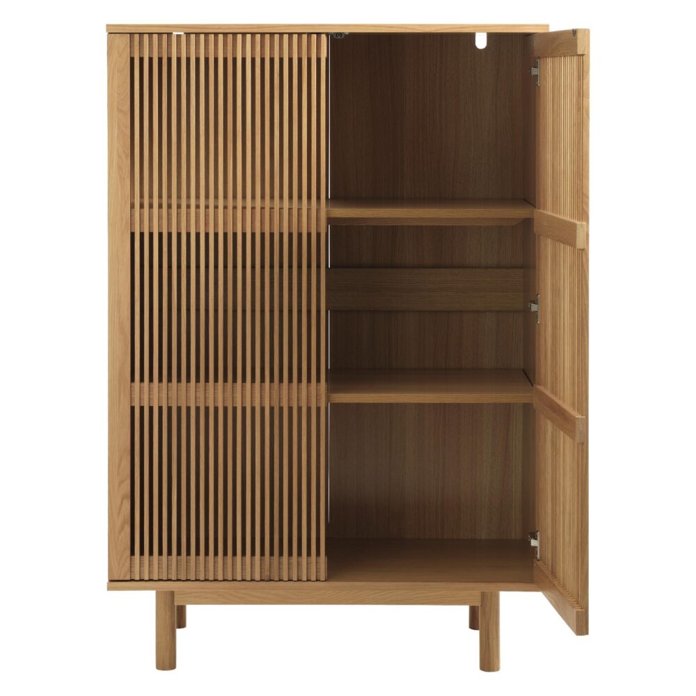 eiken opbergkast Aden afbeelding 2