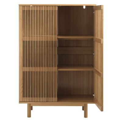 eiken opbergkast Aden afbeelding 2