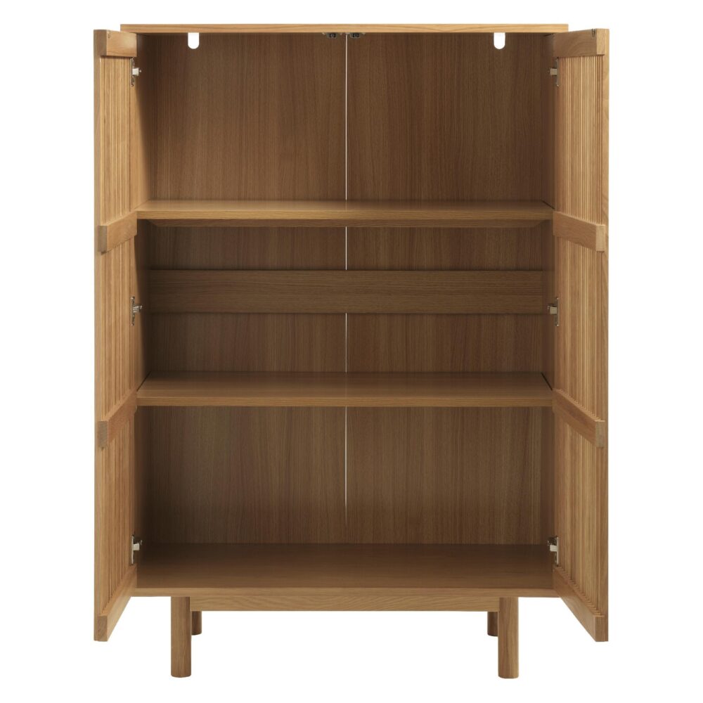 eiken opbergkast Aden afbeelding 4