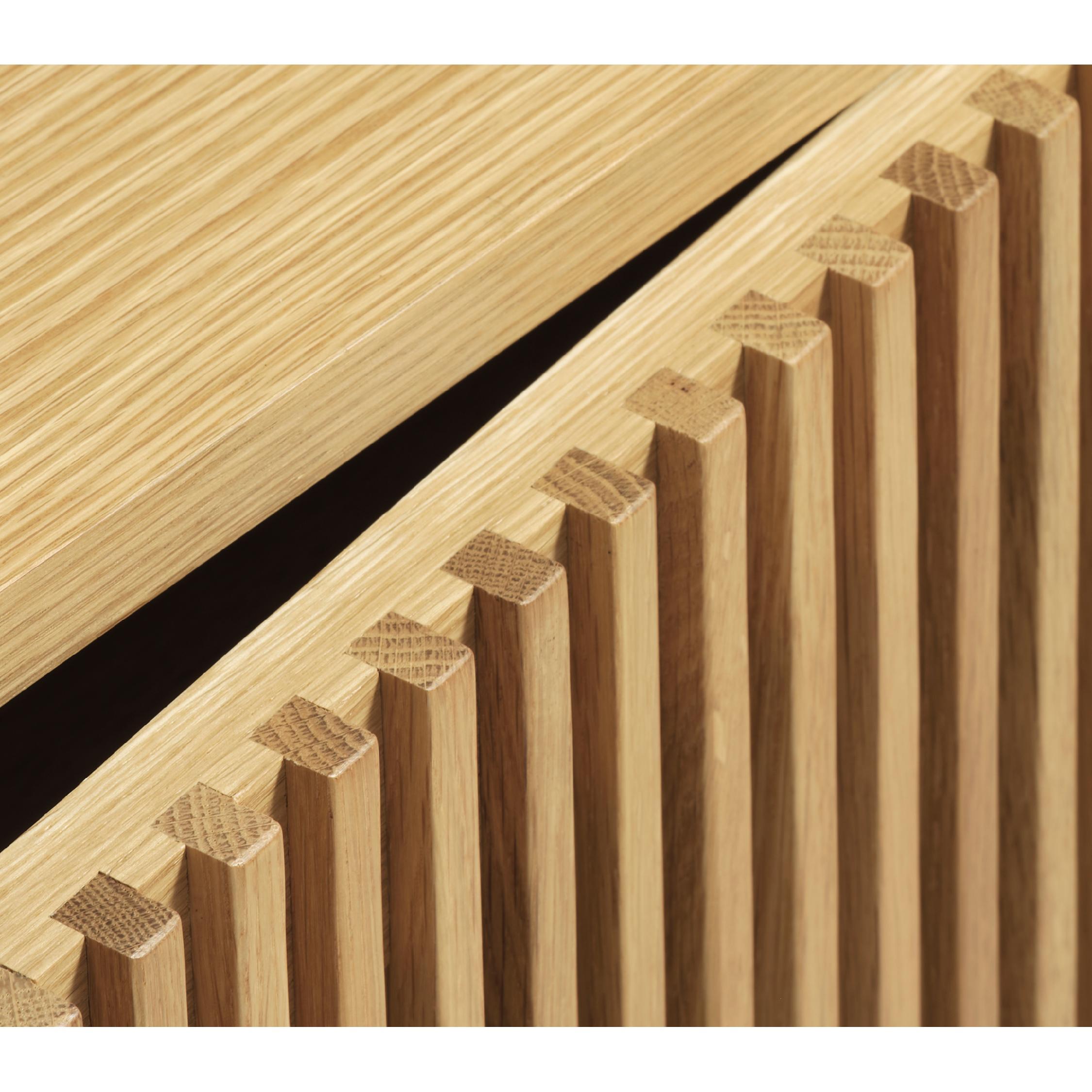 eiken tv meubel Aden 143 cm afbeelding 5