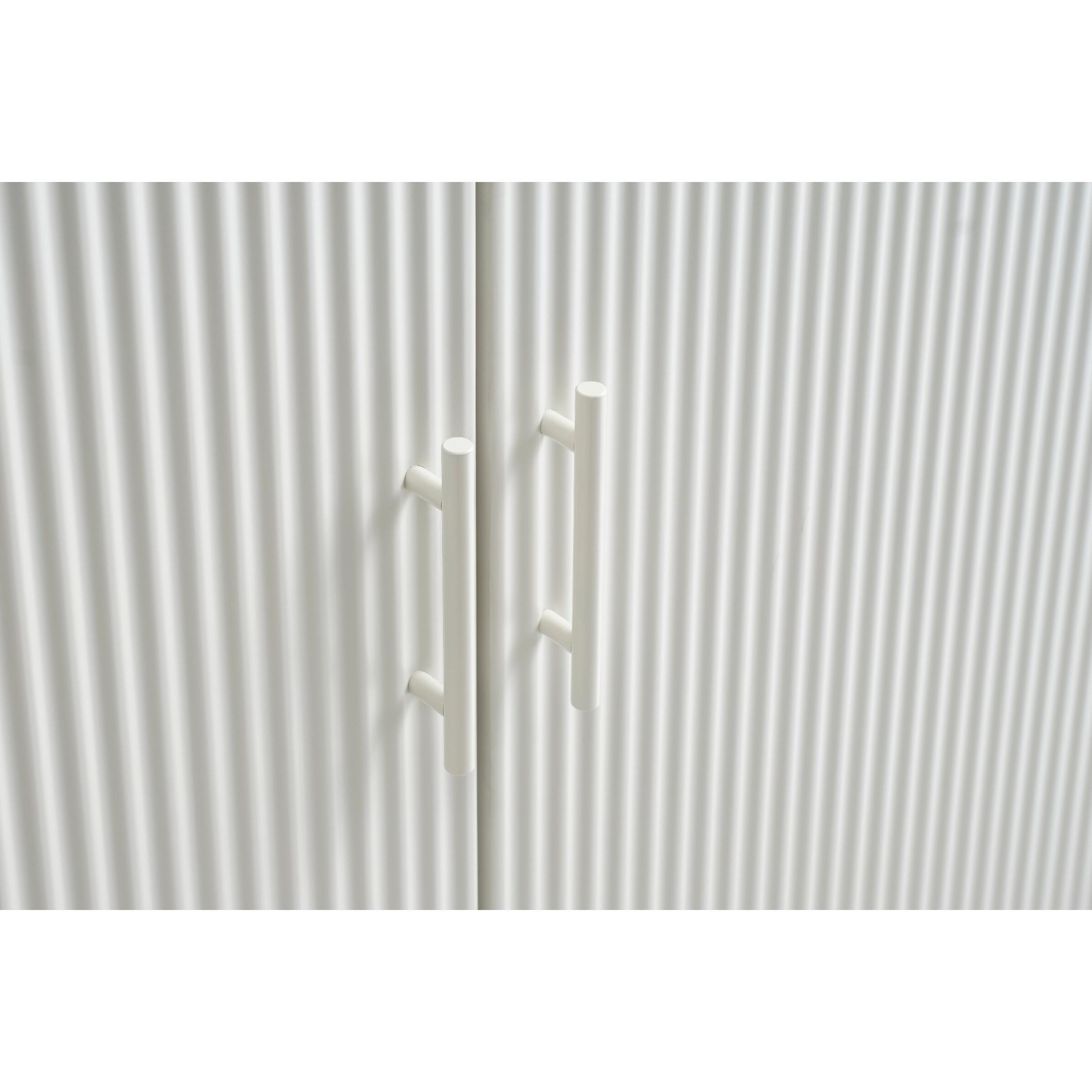 Lona greige opbergkast met ribstructuur afbeelding 7