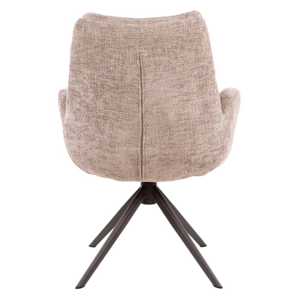 Sarvo draaibare eetkamerstoelen met armleuningen afbeelding 3