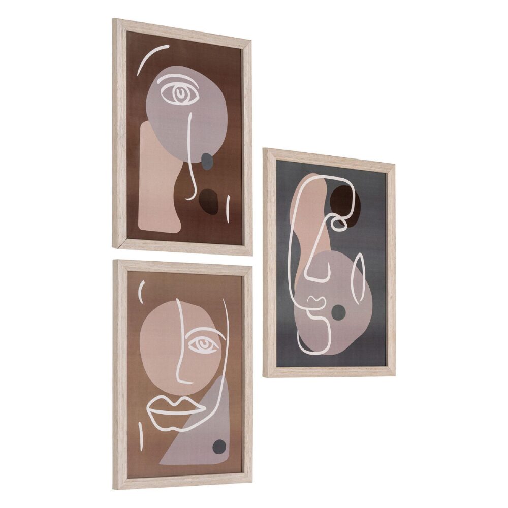 natuurkleur fotolijsten set van 3 afbeelding 2