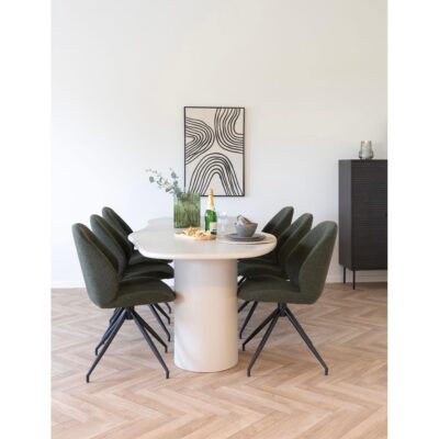 canvas schilderij zwart beige 60x90 No.2 afbeelding 5