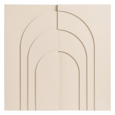 beige wanddecoratie 60x60 cm afbeelding 1